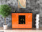 Highboard Raffaela, Orange Front (136x108x35cm) - Dekati GmbH