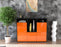 Highboard Sarina, Orange Front (136x108x35cm) - Dekati GmbH