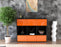 Highboard Suna, Orange Front (136x108x35cm) - Dekati GmbH