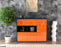 Highboard Vanda, Orange Front (136x108x35cm) - Dekati GmbH