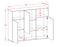 Highboard Momo, Beton Maße (136x108x35cm) - Dekati GmbH