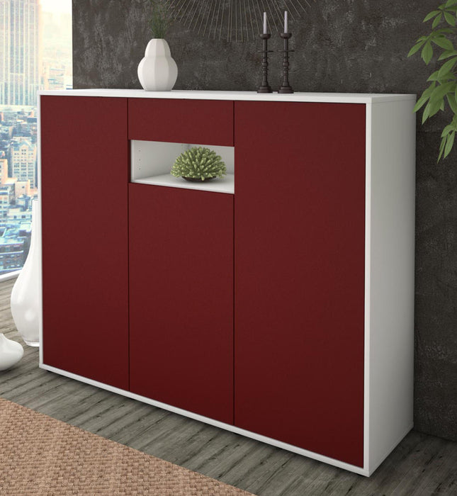 Highboard Madalena, Bordeaux Studio (136x108x35cm) - Dekati GmbH