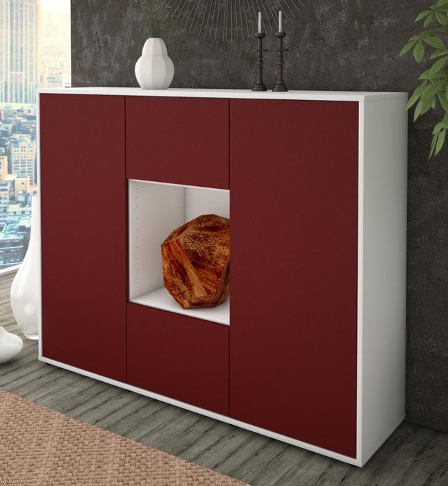 Highboard Mali, Bordeaux Studio (136x108x35cm) - Dekati GmbH