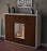 Highboard Manuela, Walnuss Studio (136x108x35cm) - Dekati GmbH