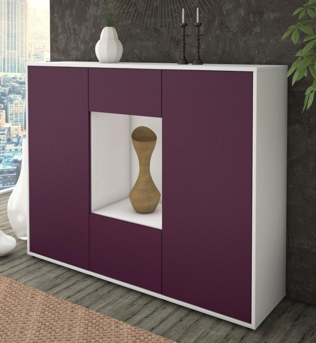 Highboard Mara, Lila Studio (136x108x35cm) - Dekati GmbH