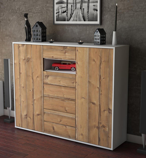 Highboard Maria, Pinie Studio (136x108x35cm) - Dekati GmbH