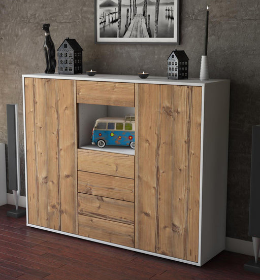 Highboard Marie, Pinie Studio (136x108x35cm) - Dekati GmbH