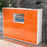 Highboard Marie, Orange Studio (136x108x35cm) - Dekati GmbH