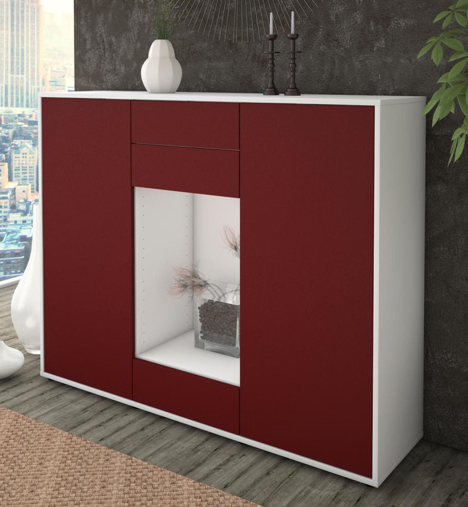 Highboard Marika, Bordeaux Studio (136x108x35cm) - Dekati GmbH