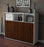 Highboard Marina, Walnuss Studio (136x108x35cm) - Dekati GmbH