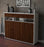 Highboard Marlene, Walnuss Studio (136x108x35cm) - Dekati GmbH