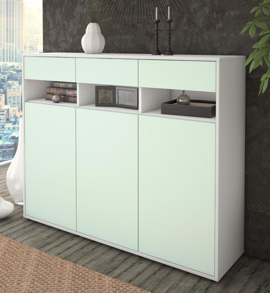 Highboard Marlene, Mint Studio (136x108x35cm) - Dekati GmbH