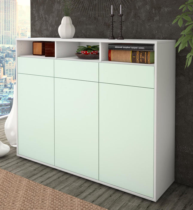 Highboard Marta, Mint Studio (136x108x35cm) - Dekati GmbH