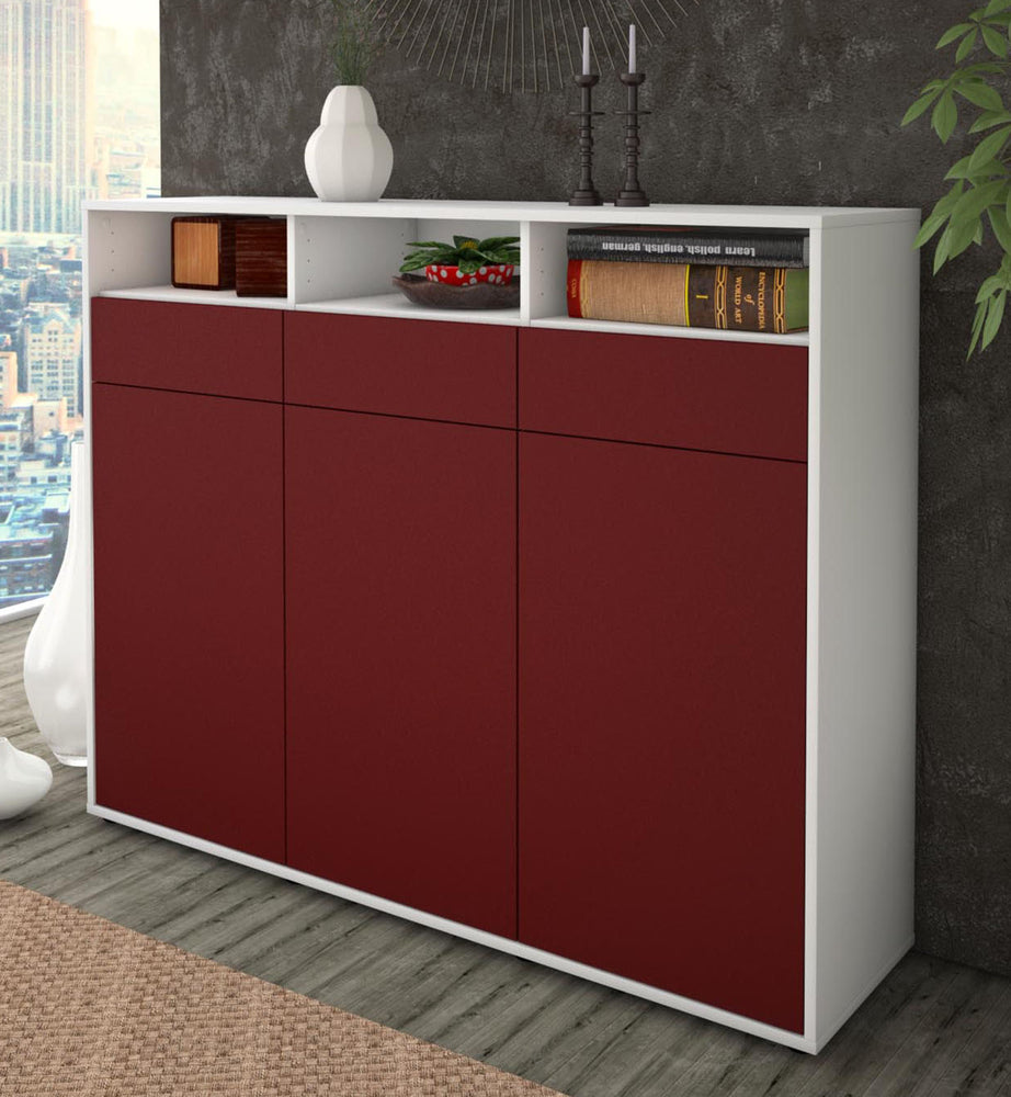 Highboard Marta, Bordeaux Studio (136x108x35cm) - Dekati GmbH