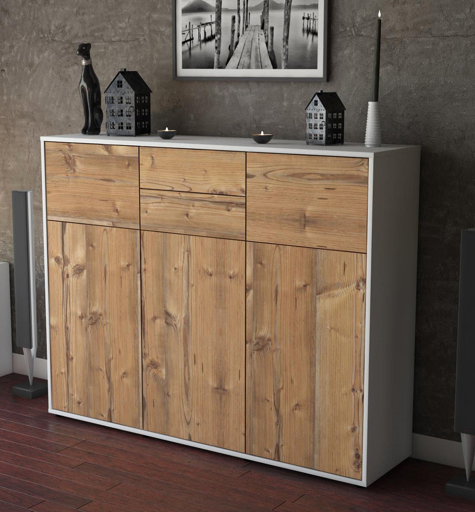 Highboard Matea, Pinie Studio (136x108x35cm) - Dekati GmbH