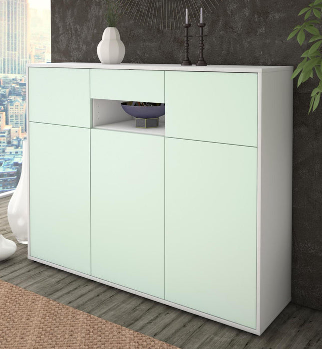 Highboard Matilda, Mint Studio (136x108x35cm) - Dekati GmbH