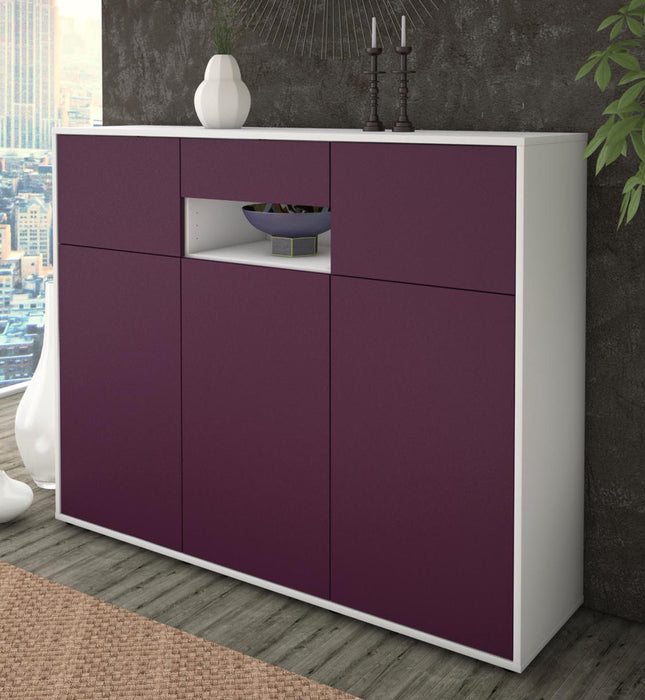 Highboard Matilda, Lila Studio (136x108x35cm) - Dekati GmbH