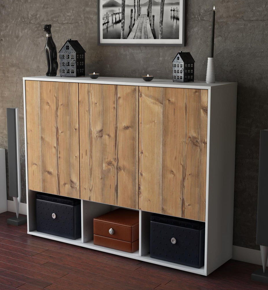 Highboard Mea, Pinie Studio (136x108x35cm) - Dekati GmbH