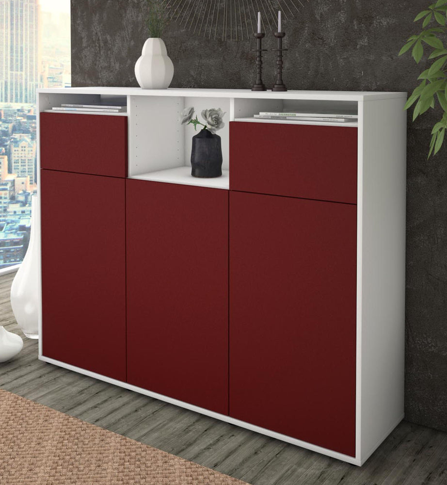 Highboard Melena, Bordeaux Studio (136x108x35cm) - Dekati GmbH