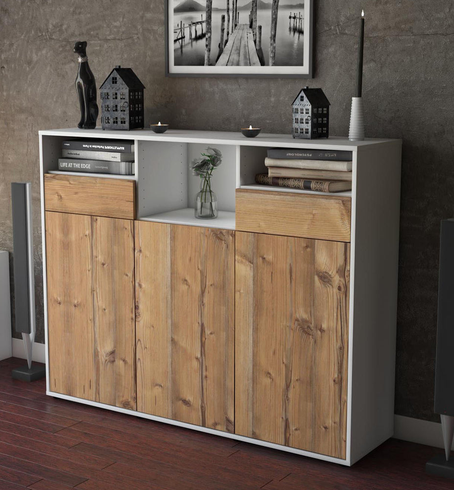 Highboard Melina, Pinie Studio (136x108x35cm) - Dekati GmbH