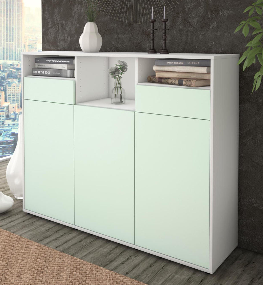 Highboard Melina, Mint Studio (136x108x35cm) - Dekati GmbH