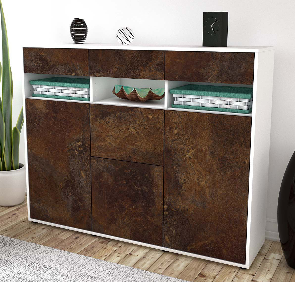 Highboard Michaela, Rost Studio (136x108x35cm) - Dekati GmbH