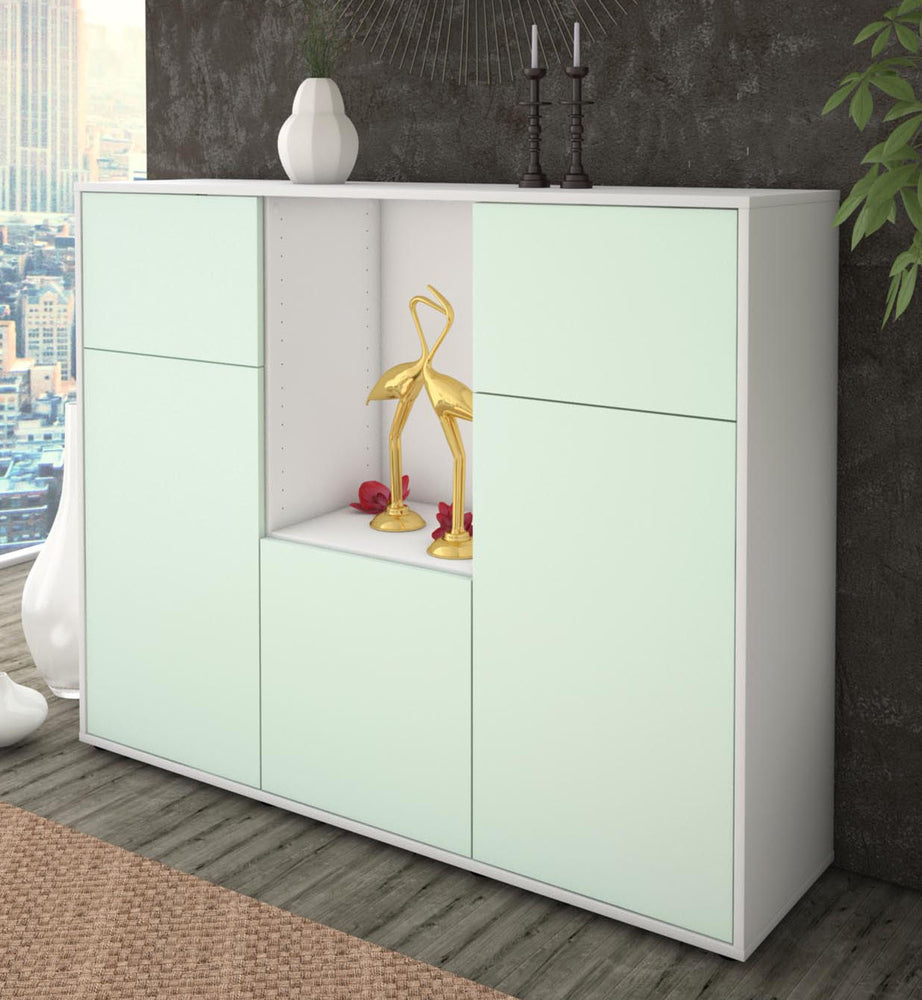 Highboard Michelle, Mint Studio (136x108x35cm) - Dekati GmbH