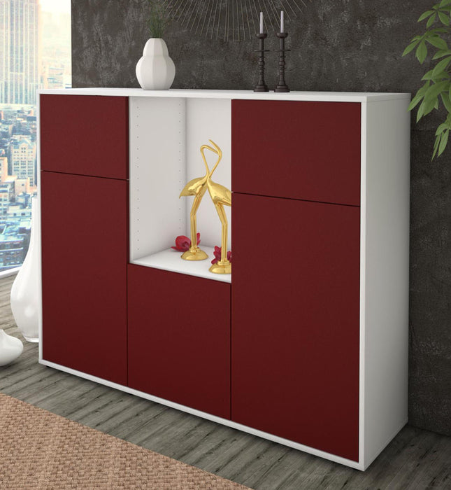 Highboard Michelle, Bordeaux Studio (136x108x35cm) - Dekati GmbH