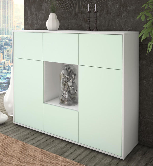 Highboard Milou, Mint Studio (136x108x35cm) - Dekati GmbH