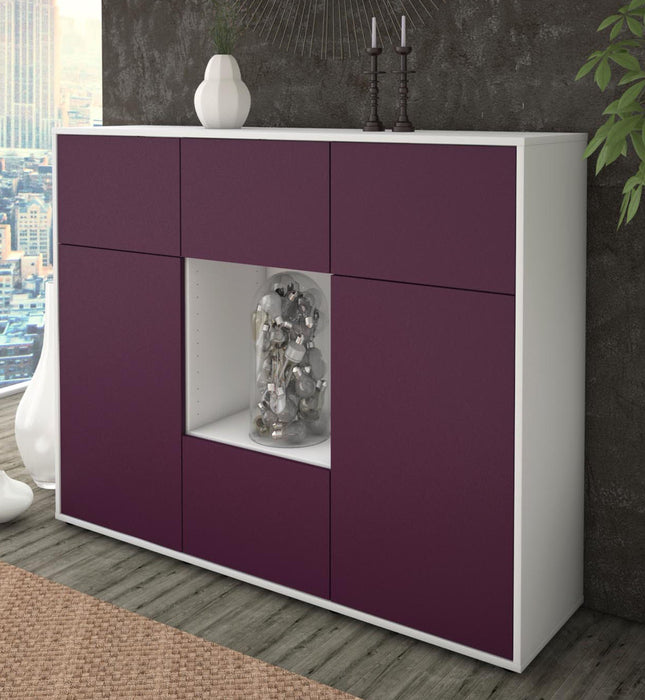 Highboard Milou, Lila Studio (136x108x35cm) - Dekati GmbH