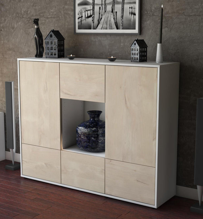 Highboard Mimma, Zeder Studio (136x108x35cm) - Dekati GmbH