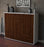 Highboard Mira, Walnuss Studio (136x108x35cm) - Dekati GmbH