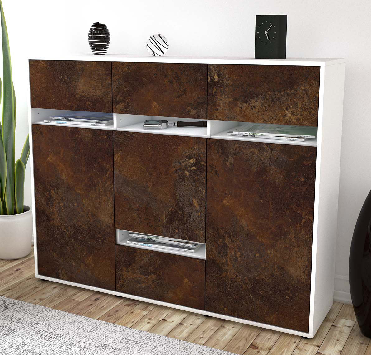 Highboard Monia, Rost Studio (136x108x35cm) - Dekati GmbH