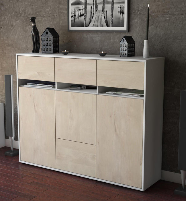 Highboard Monja, Zeder Studio (136x108x35cm) - Dekati GmbH