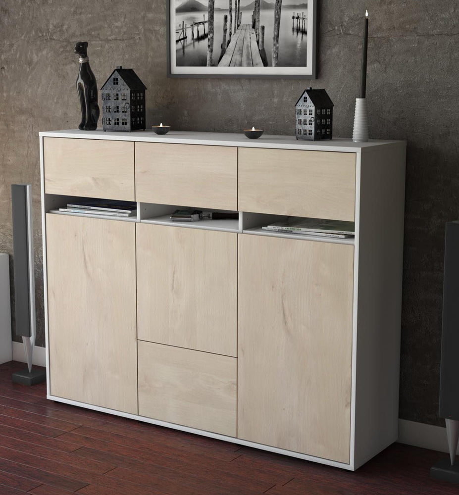 Highboard Monja, Zeder Studio (136x108x35cm) - Dekati GmbH