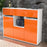 Highboard Nathalie, Orange Studio (136x108x35cm) - Dekati GmbH