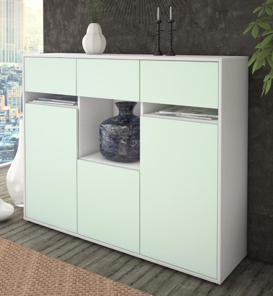 Highboard Nathalie, Mint Studio (136x108x35cm) - Dekati GmbH