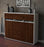 Highboard Nica, Walnuss Studio (136x108x35cm) - Dekati GmbH