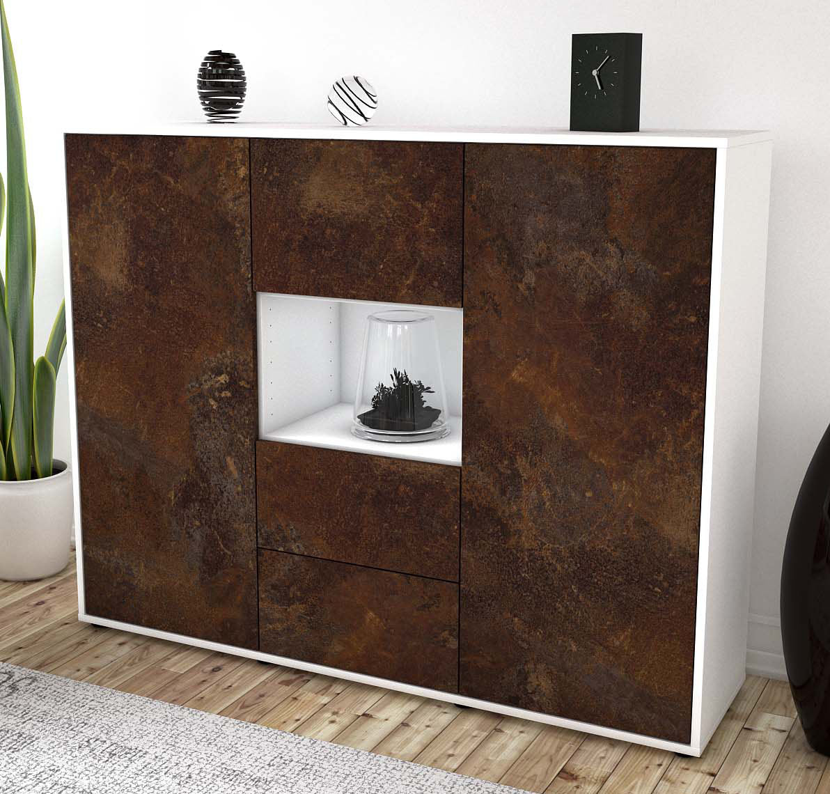 Highboard Nila, Rost Studio (136x108x35cm) - Dekati GmbH