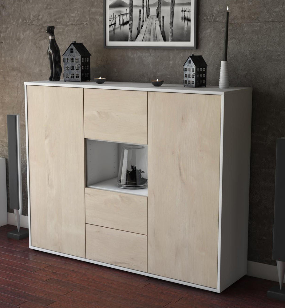 Highboard Nila, Zeder Studio (136x108x35cm) - Dekati GmbH