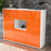 Highboard Nila, Orange Studio (136x108x35cm) - Dekati GmbH