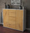 Highboard Nina, Eiche Studio (136x108x35cm) - Dekati GmbH