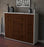 Highboard Nina, Walnuss Studio (136x108x35cm) - Dekati GmbH