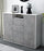 Highboard Nives, Beton Studio (136x108x35cm) - Dekati GmbH