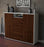 Highboard Nives, Walnuss Studio (136x108x35cm) - Dekati GmbH