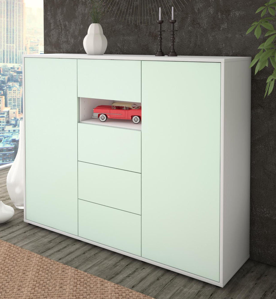 Highboard Noe, Mint Studio (136x108x35cm) - Dekati GmbH