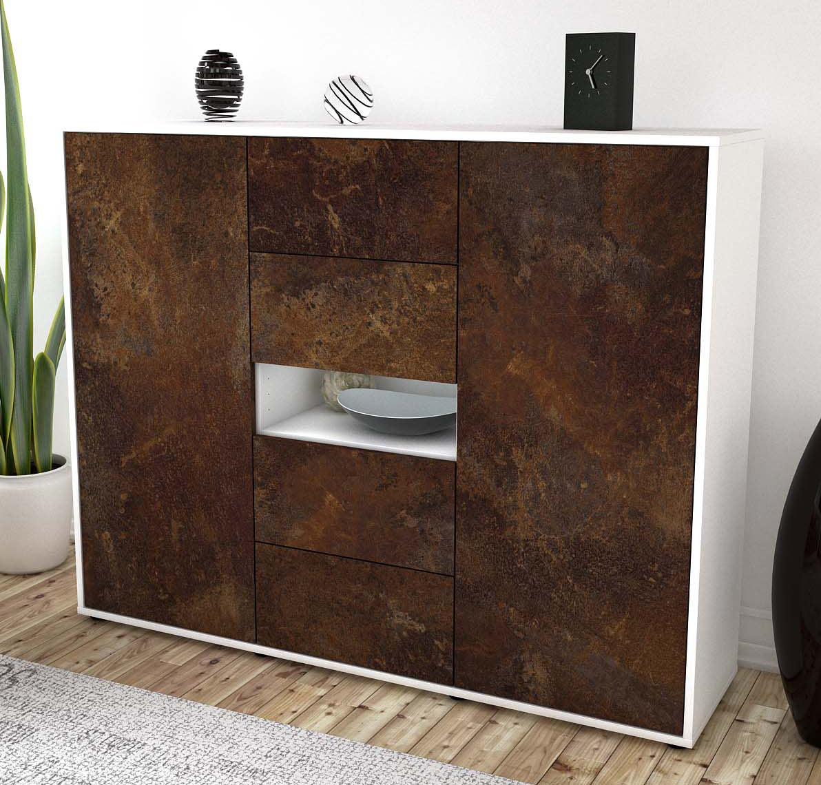 Highboard Noelia, Rost Studio (136x108x35cm) - Dekati GmbH