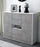 Highboard Noelia, Beton Studio (136x108x35cm) - Dekati GmbH