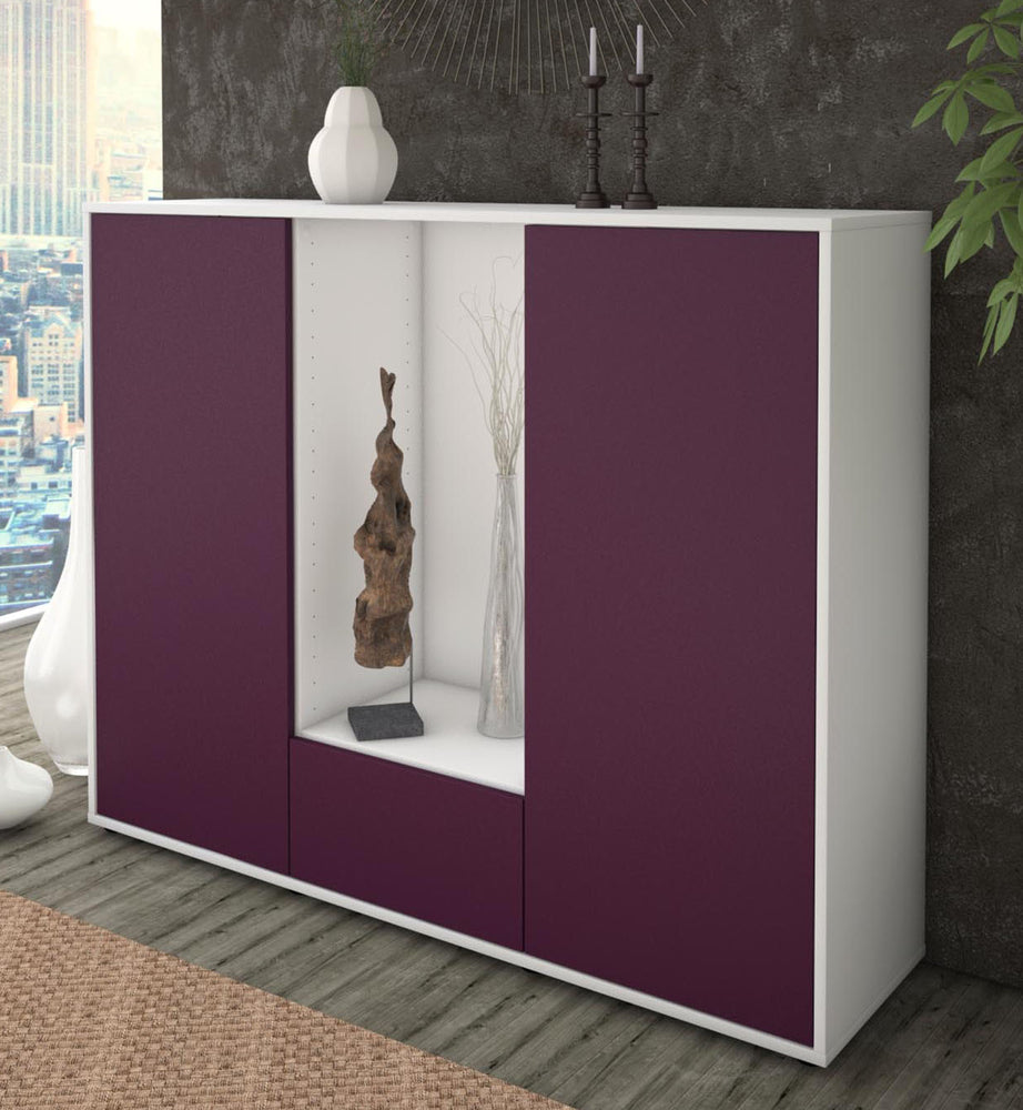 Highboard Nuccia, Lila Studio (136x108x35cm) - Dekati GmbH