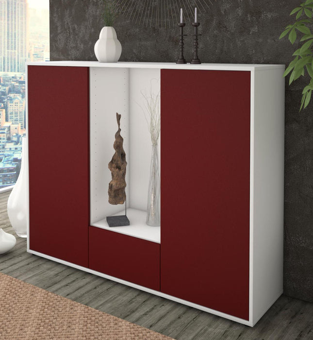 Highboard Nuccia, Bordeaux Studio (136x108x35cm) - Dekati GmbH